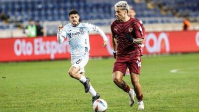 Hatayspor, ilk yarısını önde tamamladığı maçta lig sonuncusu Adana Demirspor’a