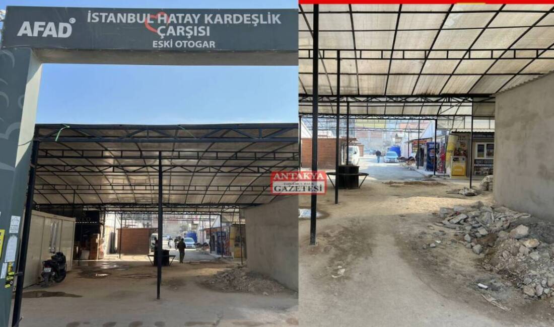 İstanbul'un Hatay Kardeşlik Çarşısı'nda