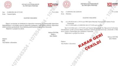 Hatay’da, Antakya Kaymakamlığı İlçe Milli Eğitim Müdürlüğü’nün okul servislerinde kız