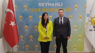AK Parti Reyhanlı İlçe Başkanlığı’nda, Kadın Kolları Başkanlığı görevine Av.