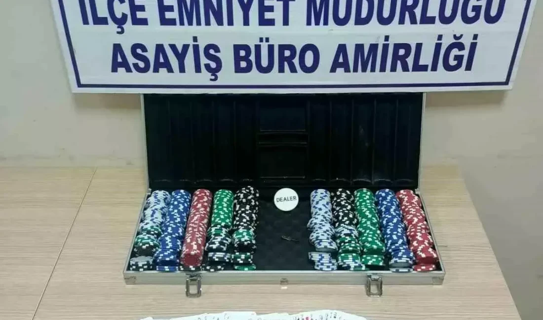 Hatay’da bir işyerinde kumar