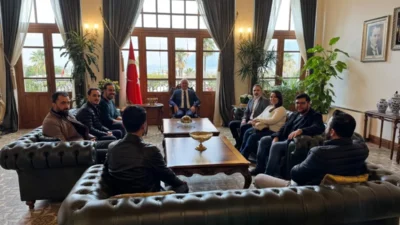 İskenderun İnşaat Mühendisleri Odası, Kaymakam Muhammet Önder’e başarı dileklerini iletti;