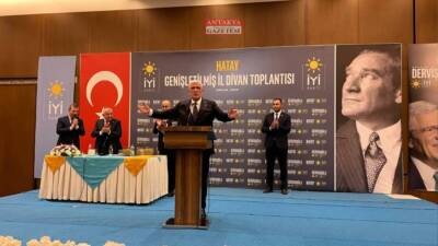 İYİ Parti genişletilmiş il divan toplantısı Hatay’da gerçekleştirildi. Toplantının açılış
