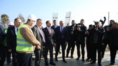 &nbsp; Gençlik ve Spor Bakanı Osman Aşkın Bak, Hatay’da yapımı