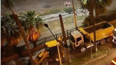 İskenderun'da trafik sıkışıklığına çözüm bulmak adına başlatılan yol genişletme çalışmaları