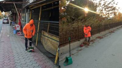 Samandağ Belediyesi Temizlik İşleri Müdürlüğü ekipleri, ilçenin dört bir yanında