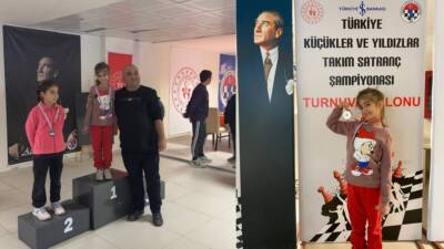 Adana, Osmaniye ve Mersin’de düzenlenen satranç turnuvalarında üstün başarı gösteren