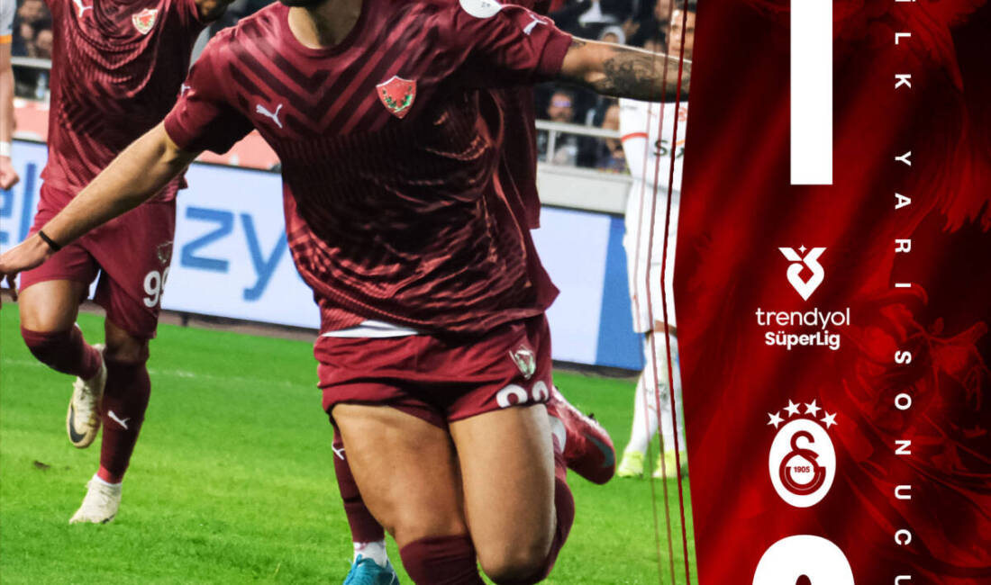 Trendyol Süper Lig’in 20. haftasında Hatayspor, sahasında lider Galatasaray’ı konuk