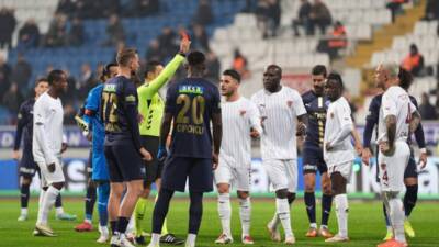 Süper lig tarihine geçecek karşılaşmada Hatayspor, iyi mücadele verdi ancak