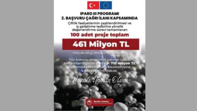 Tarım ve Orman Bakanı İbrahim Yumaklı, IPARD III Programı kapsamında