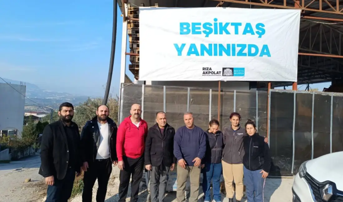 Beşiktaş Belediyesi, Hatay’daki depremzedelere önemli bir destek sağladı. Belediyenin gönderdiği