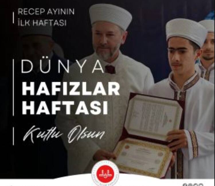 Hatay İl Müftüsü Mevlüt Topçu, Hicri takvime göre Recep ayının