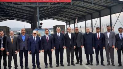 Ticaret Bakanı Ömer Bolat, Hatay’daki Zeytindalı ve Yayladağı sınır kapılarını