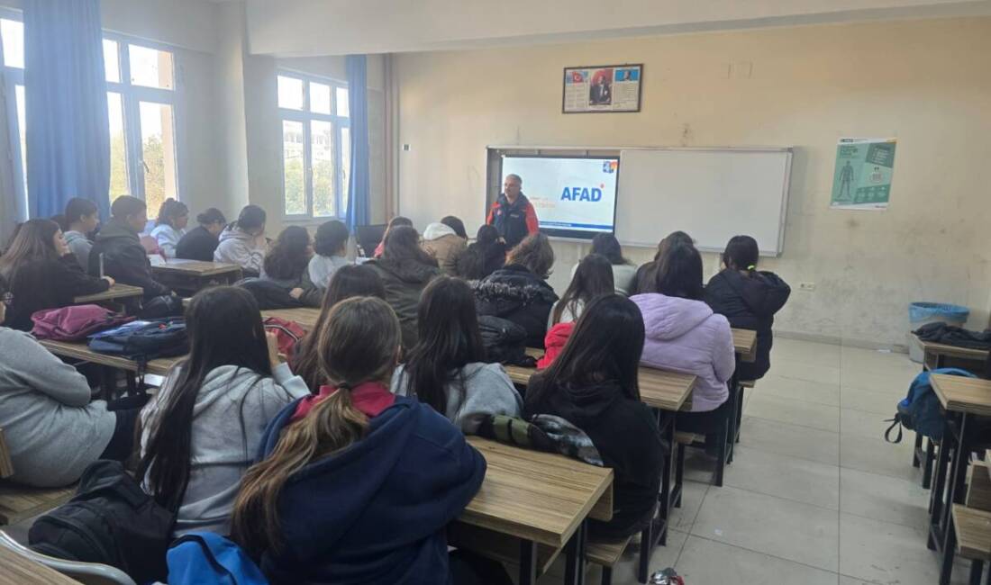 AFAD Yetkilisi ve Bakım Onarım Birim Amiri Savaş Kaşıkçıoğlu tarafından