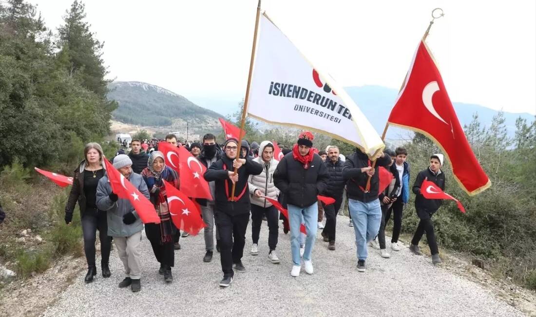 Amanos Dağları’nda Sarıkamış şehitleri anısına düzenlenen anlamlı etkinlik, yürüyüş, dualar