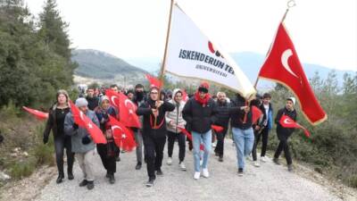 Amanos Dağları’nda Sarıkamış şehitleri anısına düzenlenen anlamlı etkinlik, yürüyüş, dualar