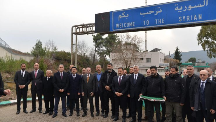 Yayladağı Belediye Başkanı Mehmet Yalçın, Suriye ile ticaretin yeniden canlanacağı