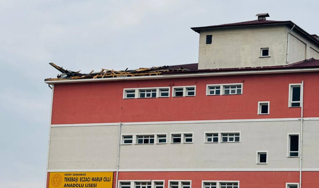 Hatay’ın Samandağ ilçesinde bulunan Tekebaşı Eczacı Maruf Cilli Anadolu Lisesi'nin