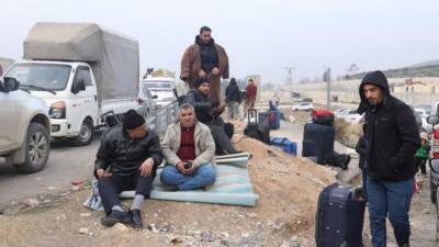 Hatay’ın Kırıkhan ilçesinde yer alan Zeytindalı Sınır Kapısı’ndan, savaştan kaçıp