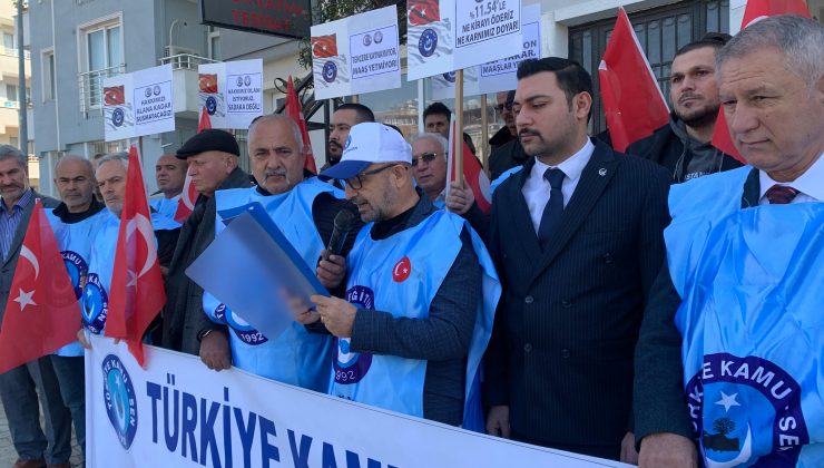 Türkiye Kamu-Sen Hatay İl Başkanı Ömer Solğun, 2024 yılı enflasyonu