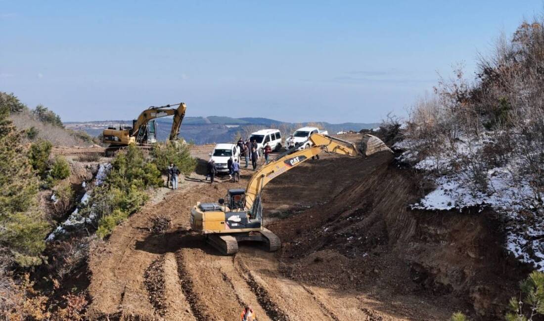 Hatay Büyükşehir Belediyesi, Başkan Mehmet Öntürk’ün direktifleri doğrultusunda, Serinyol-Madenli yolunda