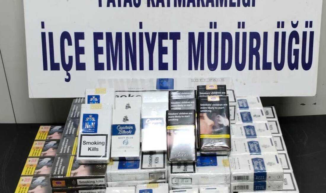 Hatay Emniyet Müdürlüğü, kaçakçılıkla mücadele kapsamında önemli bir operasyona imza