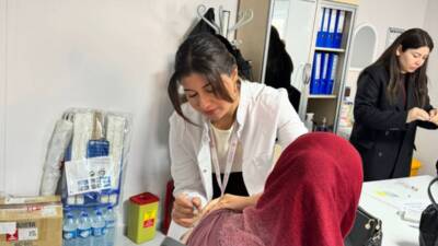 Hassa İlçe Sağlık Müdürlüğü, umre yolculuğu yapacak vatandaşlara özel olarak