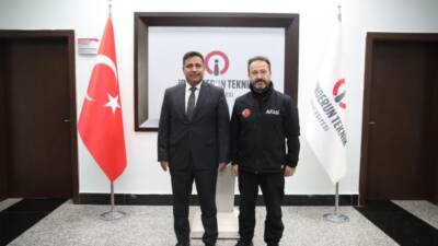 AFAD Hatay İl Müdürü Taner Bayındır, İskenderun Teknik Üniversitesi Rektörü