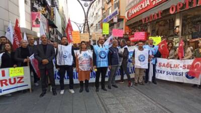 İskenderun, 8 Ocak 2025 – Türkiye Kamu-Sen’e bağlı sendikalar, ülke