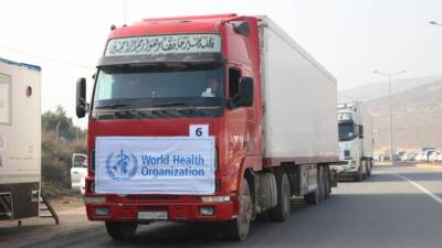 Dünya Sağlık Örgütü (DSÖ), Suriye'deki sağlık tesislerine ulaştırılmak üzere hazırlanan