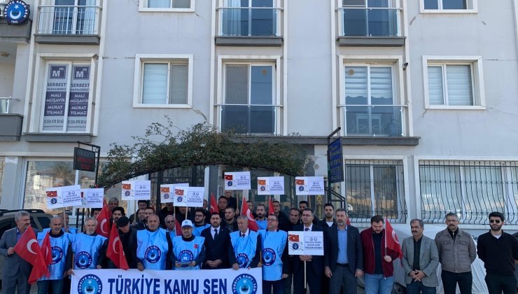 Türkiye Kamu-Sen Hatay İl Başkanı Ömer Solğun, memur ve emeklilere