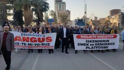 İskenderun Emek ve Demokrasi Platformu, Latin Amerika’dan yapılan angus sevkiyatına