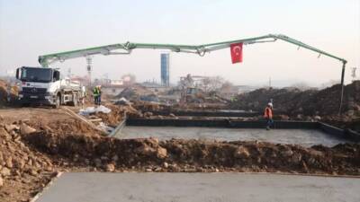 Hatay'da sosyal konut projesi hızla ilerliyor. Köyler ve Kırsal Dönüşüm