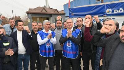 Belen Belediye Başkanı İbrahim Gül, MHP İskenderun İlçe Başkanı Turan