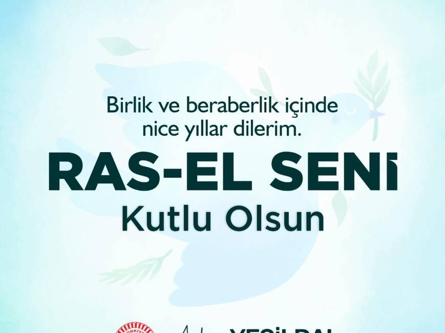 AK Parti Hatay Milletvekili Adem Yeşildal, Ras-El Seni Bayramı dolayısıyla