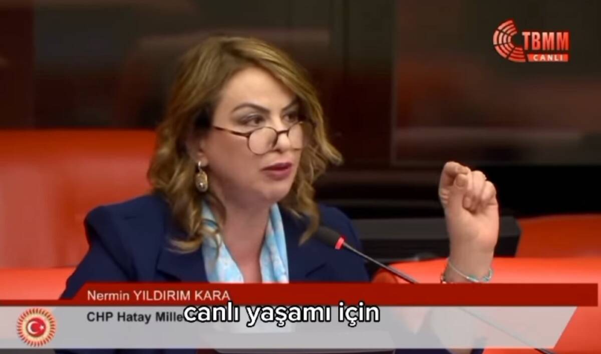 CHP Hatay Milletvekili Nermin Yıldırım Kara, Çöğürlü Mahallesi'ndeki kalker ocağını