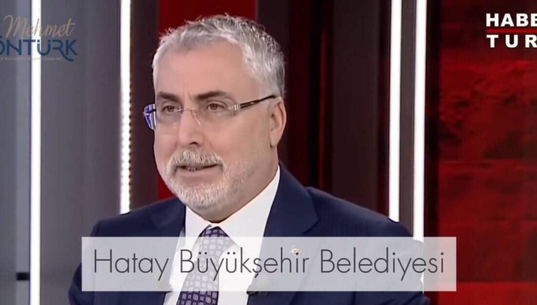 Çalışma ve Sosyal Güvenlik Bakanı Vedat Işıkhan, HaberTürk’te katıldığı bir