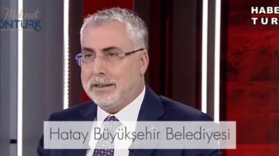 Çalışma ve Sosyal Güvenlik Bakanı Vedat Işıkhan, HaberTürk’te katıldığı bir