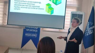 İklim Gazetecisi Yasemin Mıstıkoğlu, Hatay’da fazla olan kooperatifçilik, sürdürülebilirlik olmadan