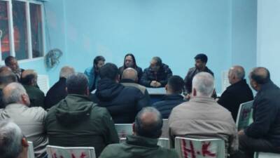 Hatay’ın Altınözü ilçesinin Hanyolu Mahallesi’nde, taş ocakları ve beton santralleri