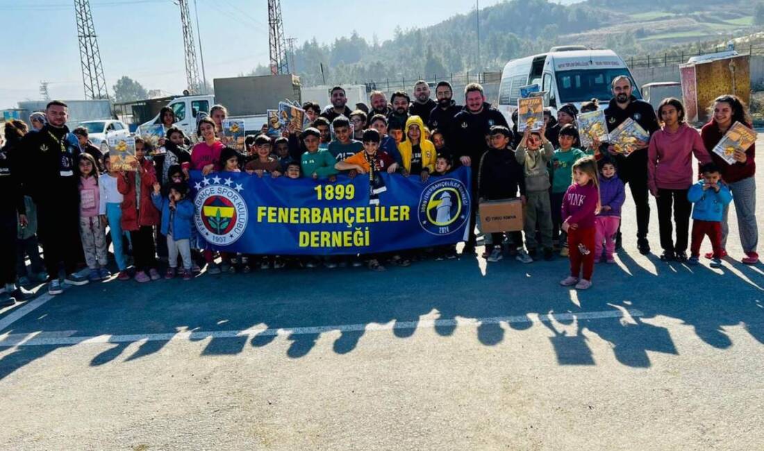 1899 Fenerbahçeliler Derneği, Hatay’daki 6 Şubat depreminin yaralarını sarma çabalarına