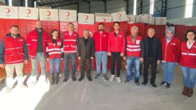 Kızılay Genel Sekreter Yardımcısı Şükrü Can ve Kızılay Ankara İl