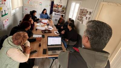 Defne İlçe Sağlık Müdürlüğü ve Kadın Emeğini Değerlendirme Vakfı, depremzede