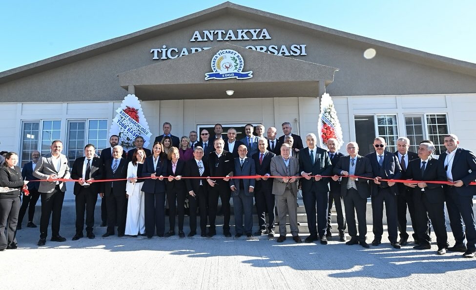 Antakya Ticaret Borsası (ATB), deprem sonrası yıkılan binasının yerine yapılan