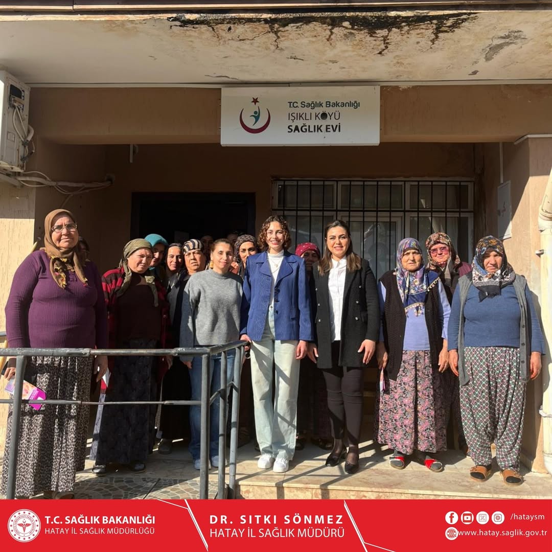 Arsuz İlçe Sağlık Müdürlüğü, kadınları serviks kanseri konusunda bilinçlendirmek amacıyla