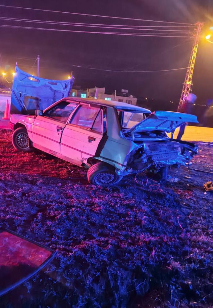 Hatay’ın Antakya ilçesinde Antakya-Reyhanlı yolu üzerindeki Madenboyu Mahallesi kavşağında meydana