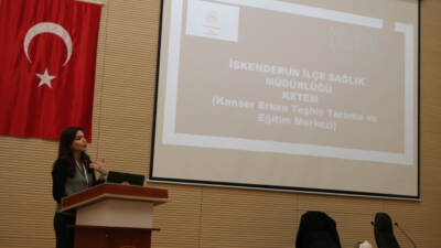 İskenderun Teknik Üniversitesi (İSTE), 1-31 Ocak tarihleri arasında düzenlenen Rahim