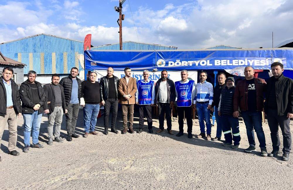 Hatay’ın Dörtyol ilçesinde faaliyet gösteren Yolbulan Metal Sanayi fabrikasında, toplu