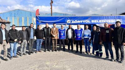 Hatay’ın Dörtyol ilçesinde faaliyet gösteren Yolbulan Metal Sanayi fabrikasında, toplu