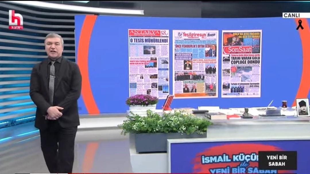 Halk TV’de yayınlanan “Yeni Bir Sabah” programında İsmail Küçükkaya, 22